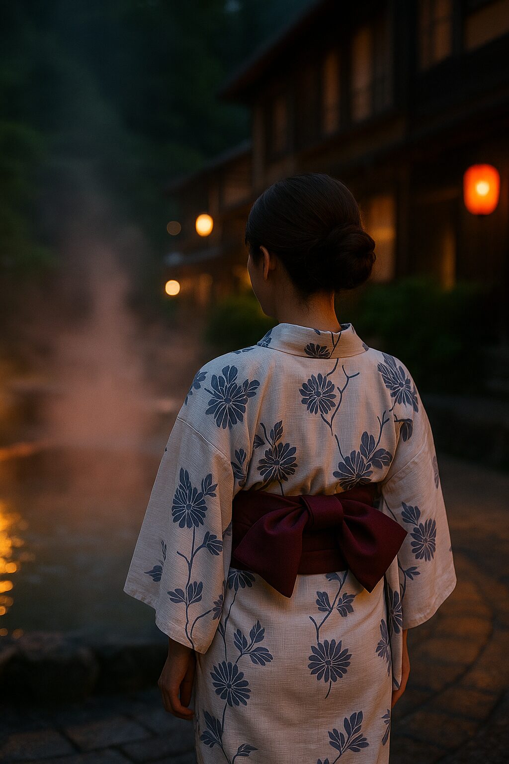 北条麻妃 II ― 温泉地で輝く白肌と黒髪、熟れた肉体のすべて